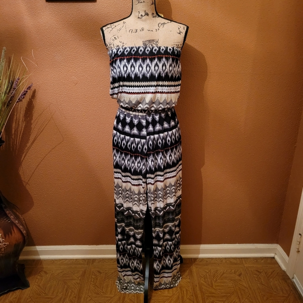 Millie Gabriell Strapless Jumpsuit / Romper